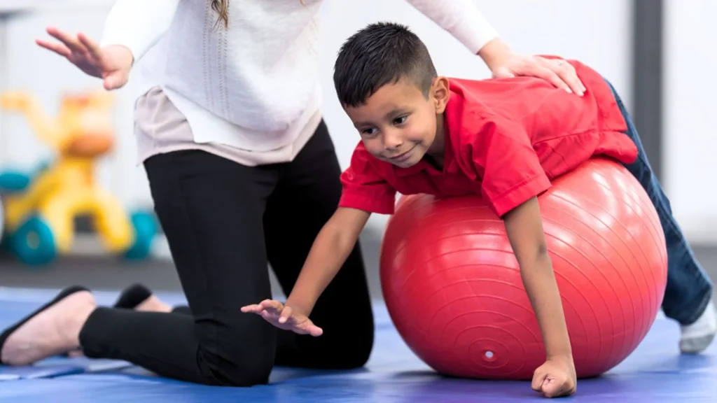 Role of pediatric physical therapy in development