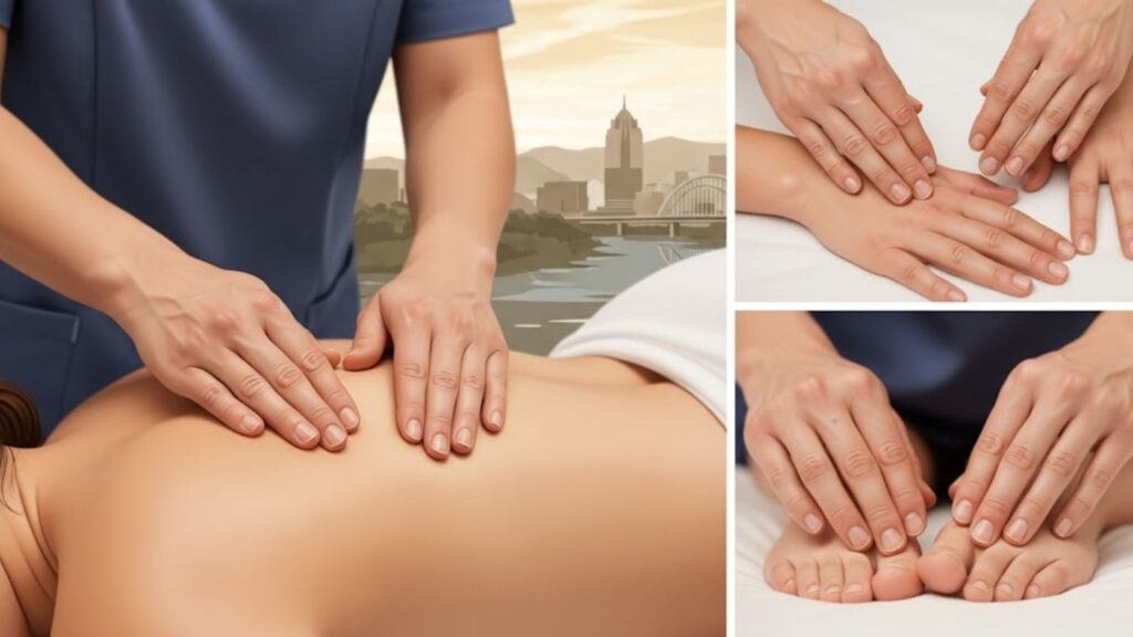 What types of massage therapy are best for neuropathy in grand rapids