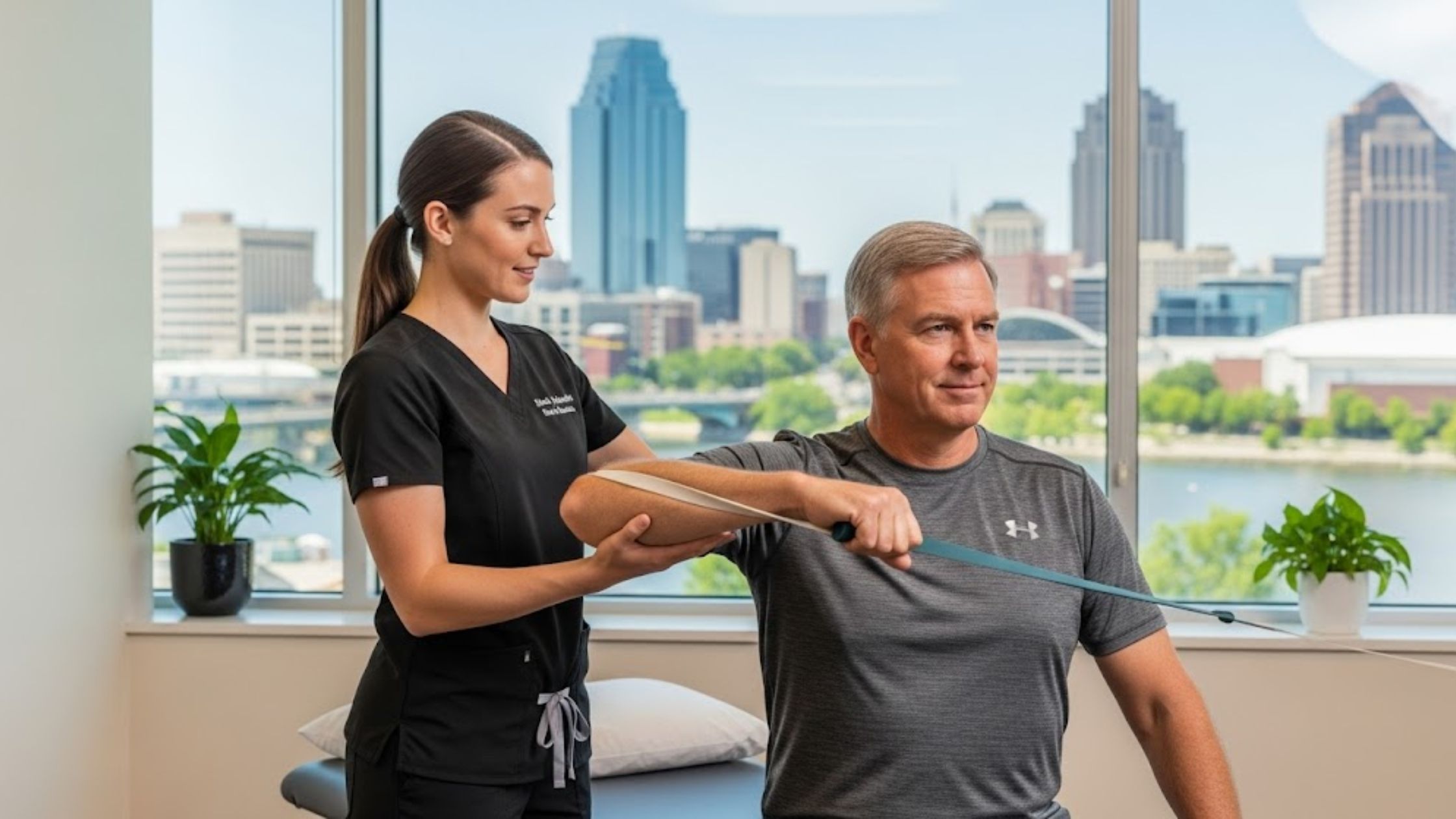 How do physical therapists in grand rapids treat shoulder impingement