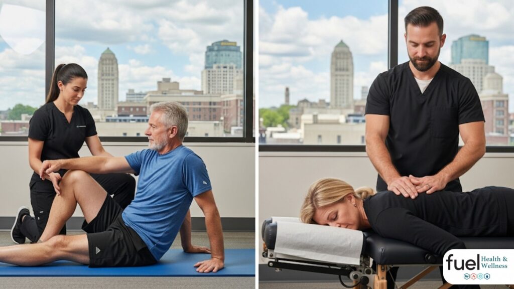 How does physical therapy grand rapids differ from chiropractic care