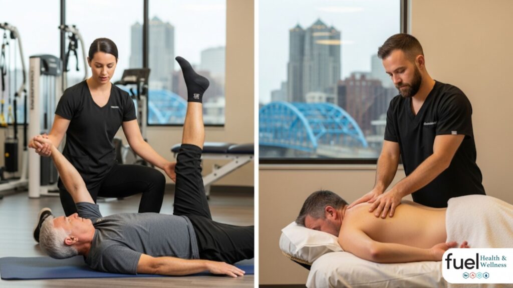 Physical therapy vs. massage therapy