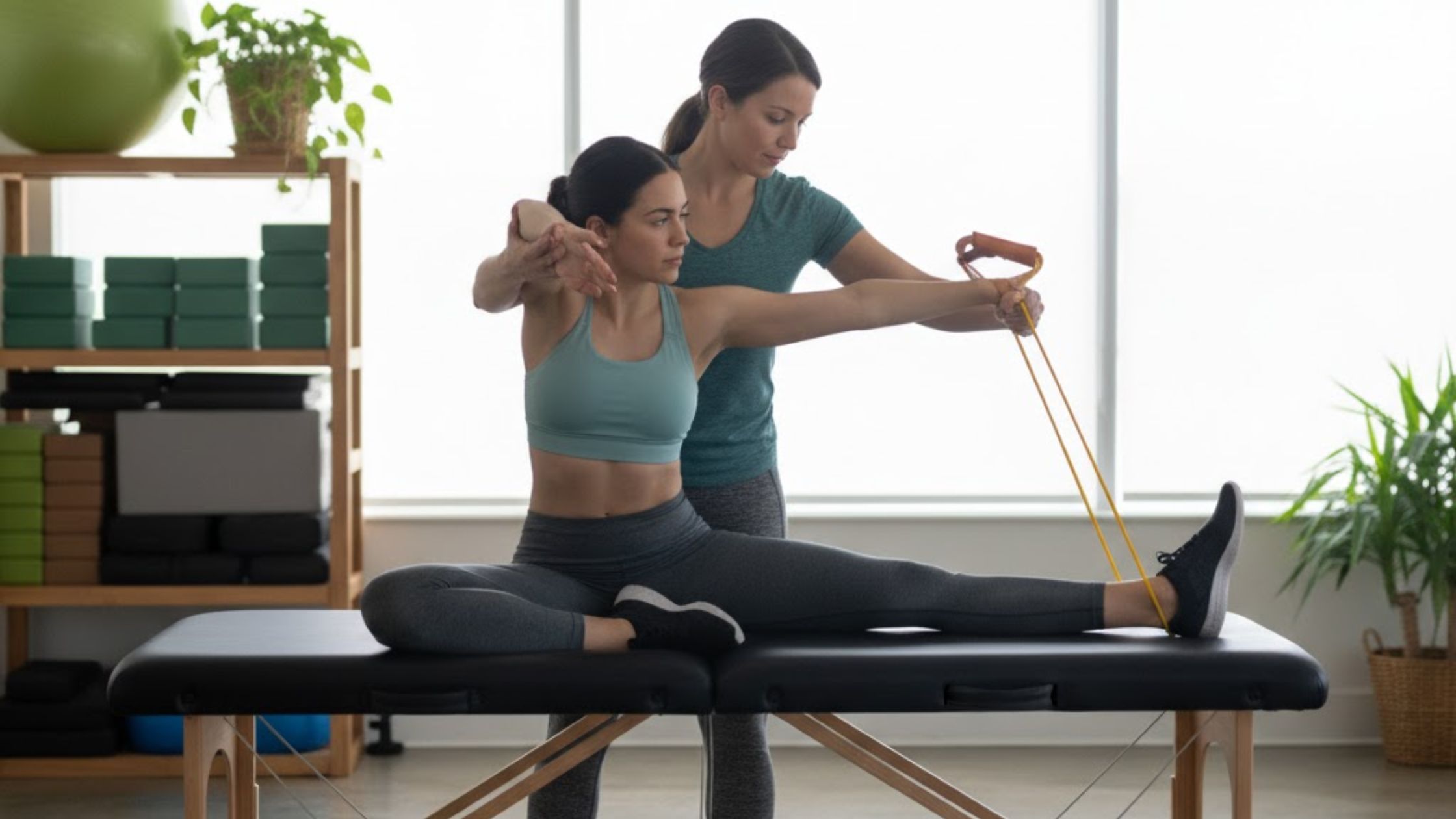 How assisted stretch therapy directly targets core stability
