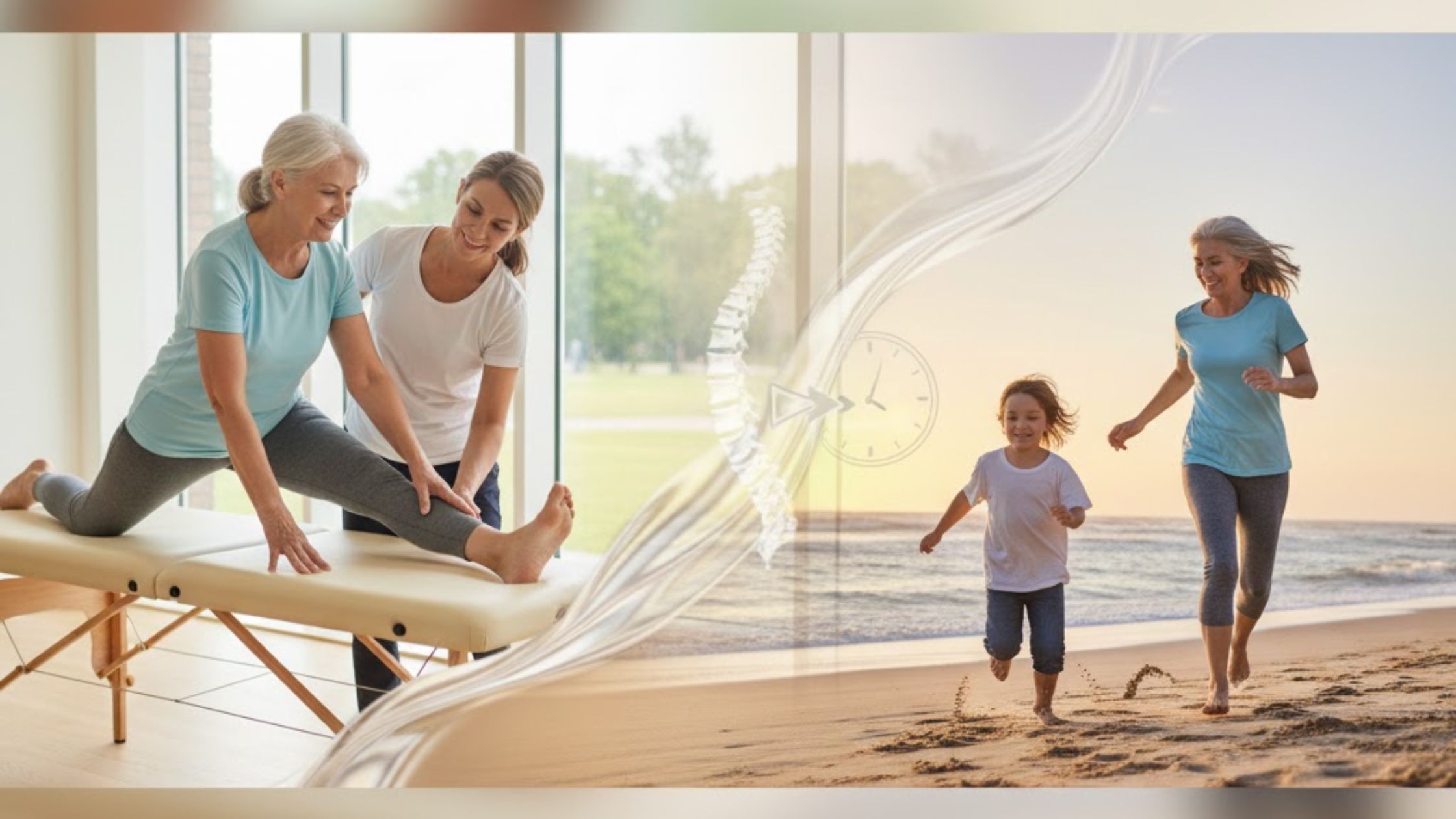 How does consistent assisted stretch therapy impact long term mobility and aging