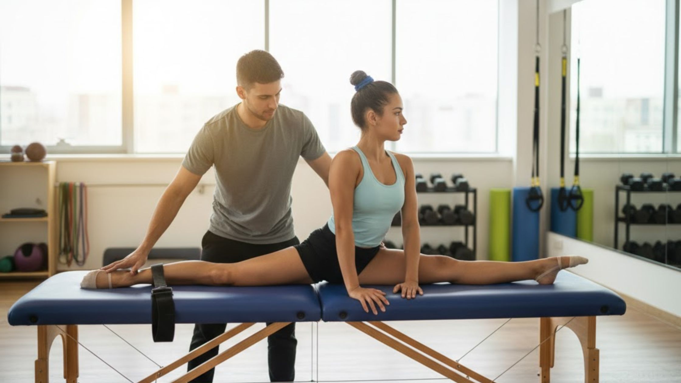 How does assisted stretch therapy specifically elevate an athlete's range of motion and functional strength