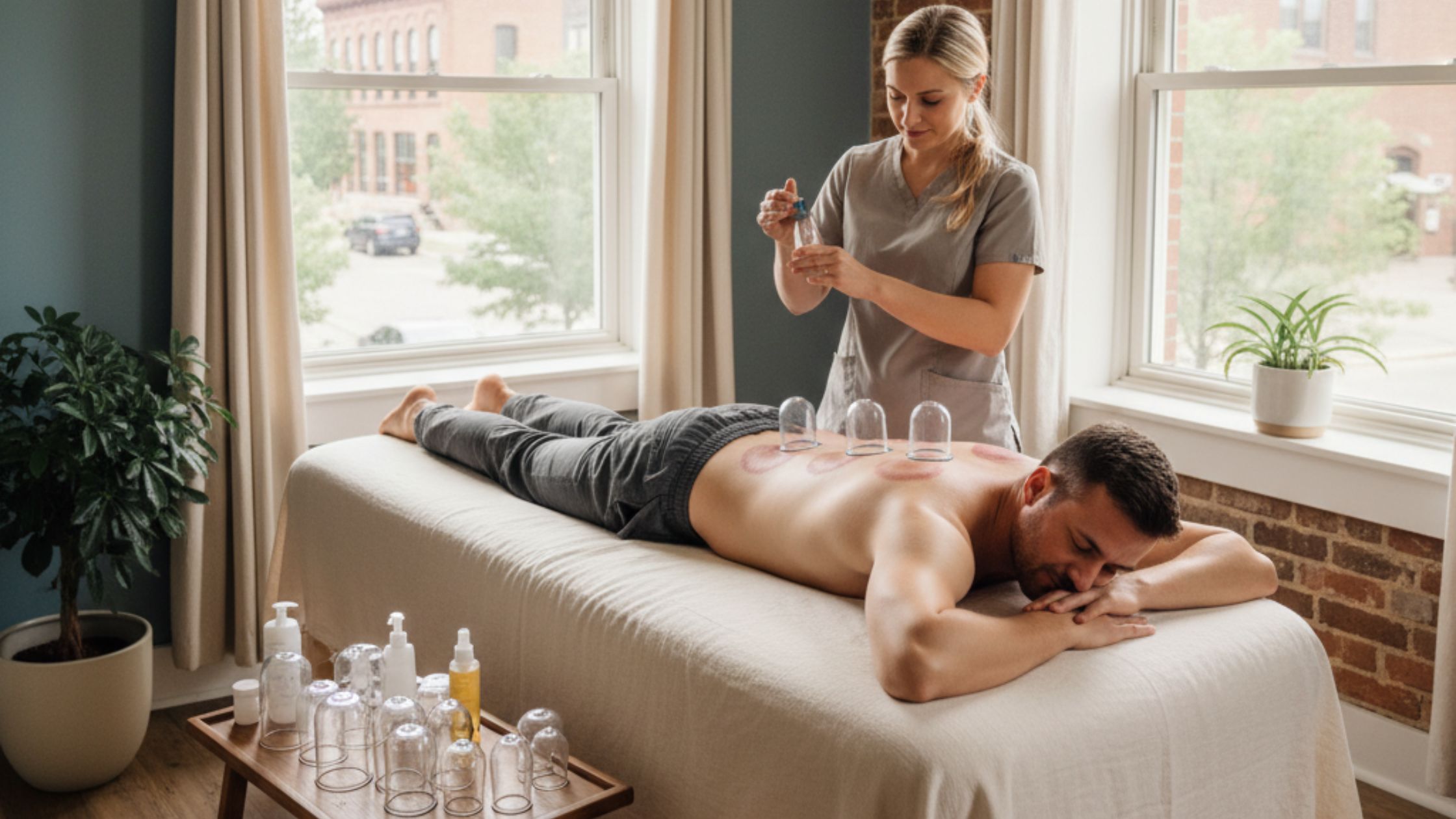 What should i expect during my first cupping therapy appointment in grand rapids