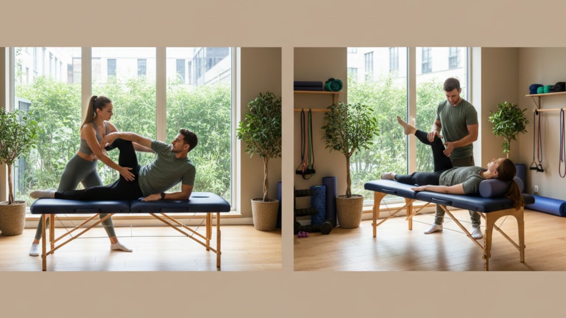 What should you do before and after an assisted stretch therapy session for best results