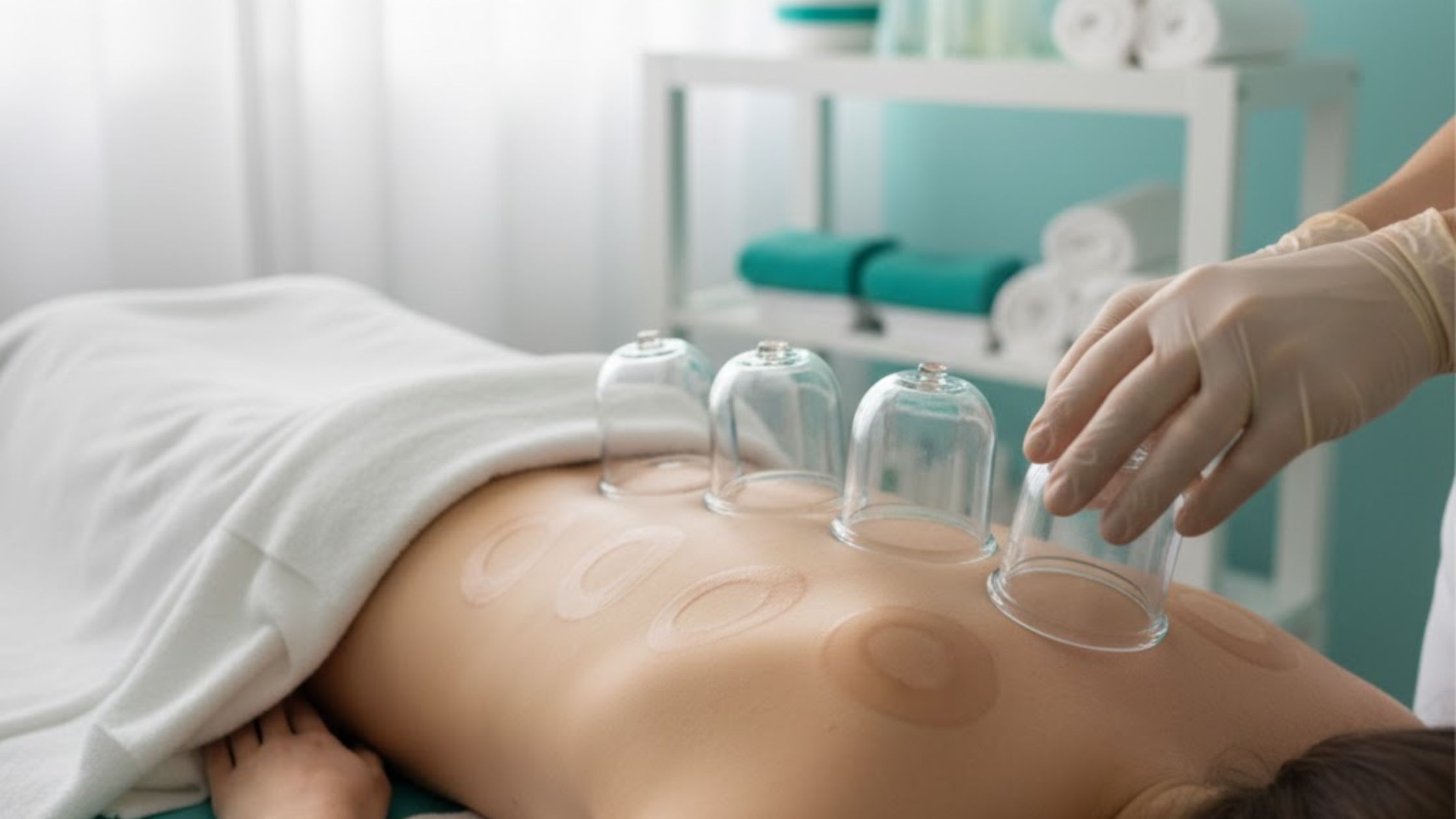 How does massage cupping therapy improve flexibility and mobility
